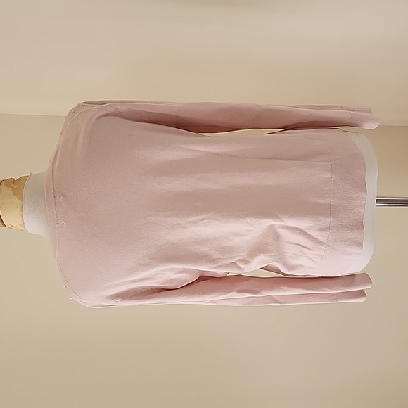 Charter club large light dusky rose sequined and beaded cardigan. - Picture 5 of 9